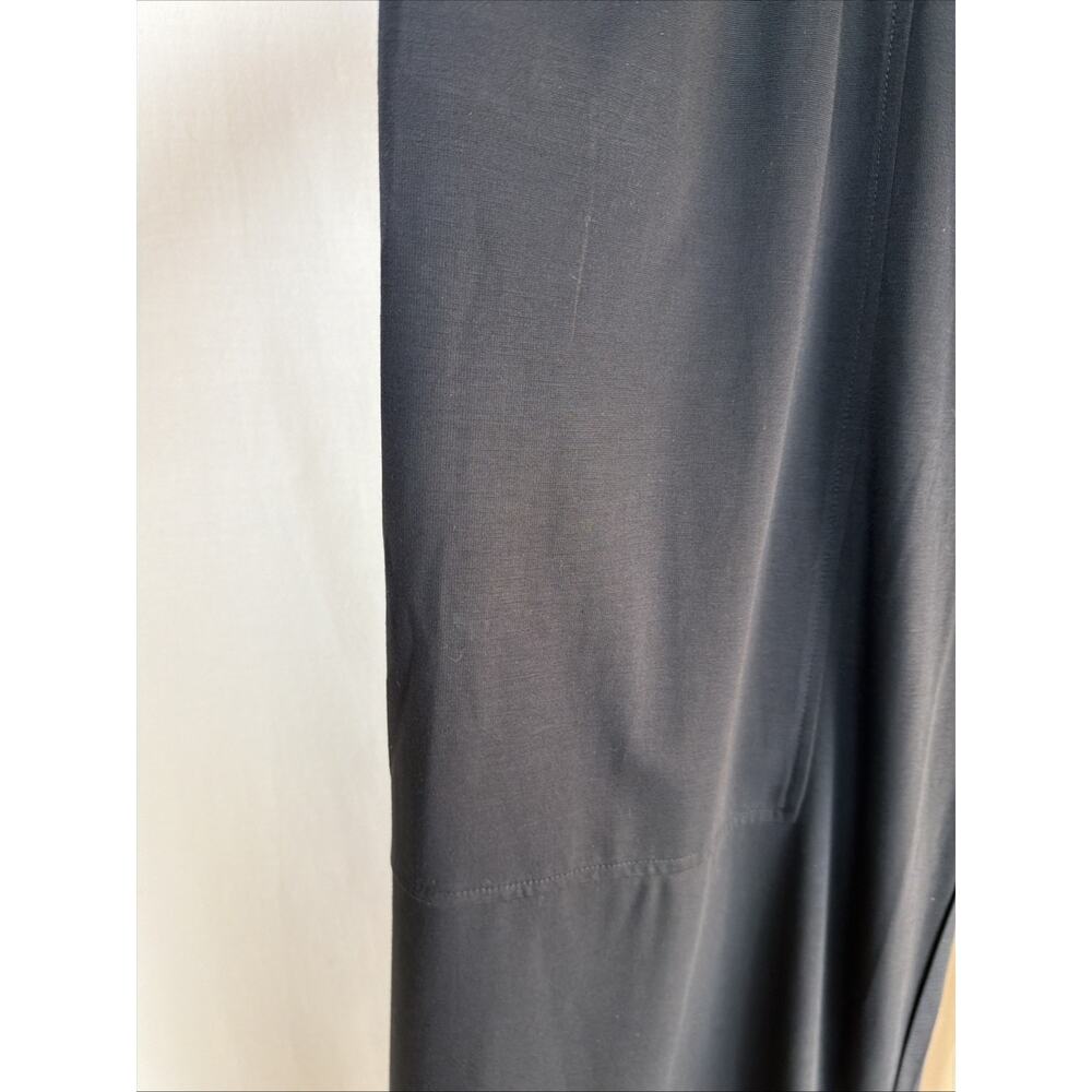 NWT Shana Black Lightweight Pockets Barrel Pants #0916 Size XL - Picture 2 of 5